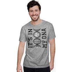 Its In My DNA Volleyball (Κοντομάνικο Ανδρικό / Unisex) - Grey melange