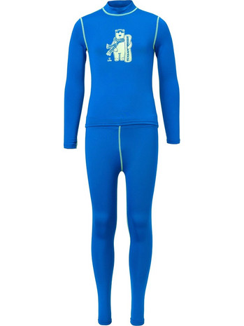 Brille - Kids Warm Thermal Set Blue
