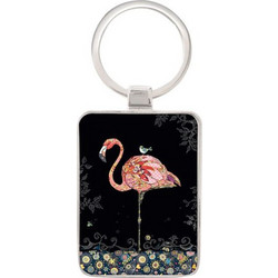 Μπρελόκ Μεταλλικό Kiub Jewel Flamingo Πολύχρωμο