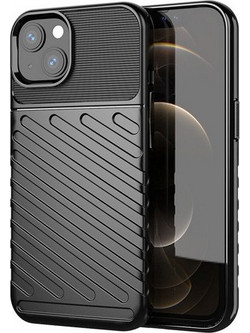 Θήκη Thunder Back Cover για iPhone 14 Plus - 15 Plus - Μαύρο