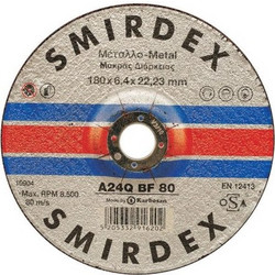 SMIRDEX Δίσκος Λειάνσεως 125x6.4mm A24Q-BF80 για γωνιακό τροχό