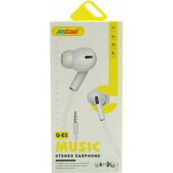 Andowl Q-E5 Handsfree In-Ear 3.5mm White