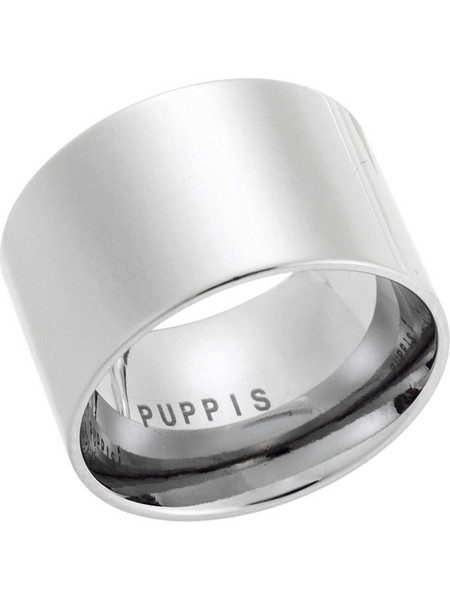 Puppis Γυναικείο Δαχτυλίδι από Ατσάλι Ασημί PUR21260S