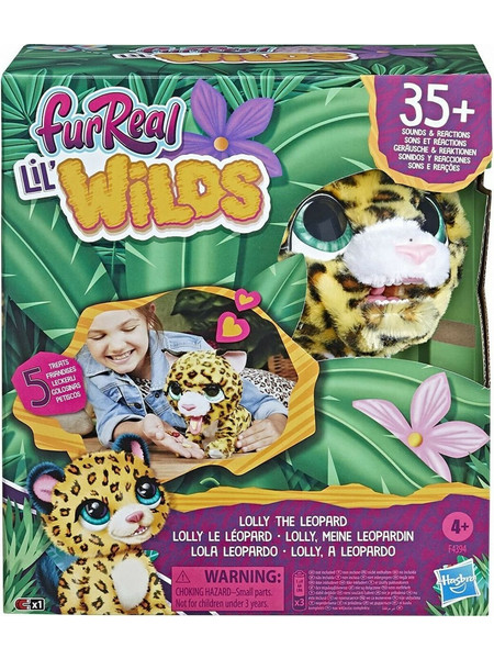 Hasbro FurReal Lil Wilds Lolly The Leopard F4394