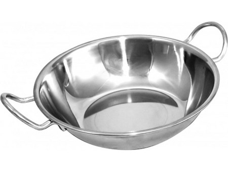 Σαγάνι INOX διαστάσεων O17x4,5hcm