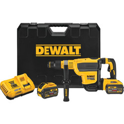 DeWALT DCH614X2 Περιστροφικό Σκαπτικό Πιστολέτο Μπαταρίας με 2 Μπαταρίες και SDS Plus