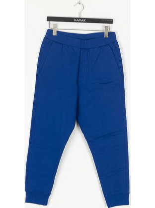 Dsquared2 Ανδρικό Παντελόνι Φόρμας με Λάστιχο Royal Blue S71KB0485S25-516