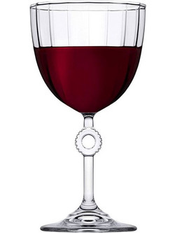 Espiel Ποτήρι Κρασιού Γυάλινο Κολωνάτο Amore 270ml SP440303G2