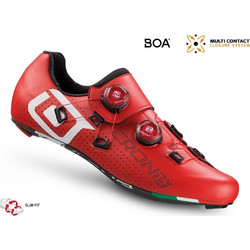 Παπούτσια για ποδηλασία Δρόμου CR1 CRONO carbon κόκκινα