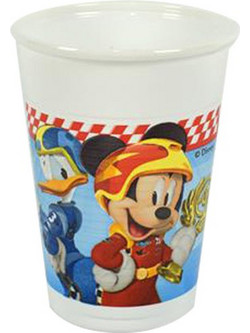 Πλαστικά ποτηράκια για πάρτυ Mickey Mouse & the Roadster Racers 8pcs 200ml