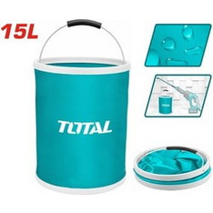 TOTAL TGTFB15 Κουβάς Πτυσσόμενος PVC Αδιάβροχος 15Lt