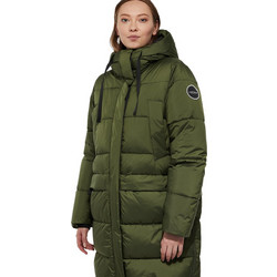 Icepeak Artern Γυναικείο Μπουφάν Χειμωνιάτικο Puffer Μακρύ Χακί 53036405I-592