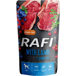 Dolina Noteci Rafi Grain Free Adult with Lamb, Blueberry & Cranberry 500gr