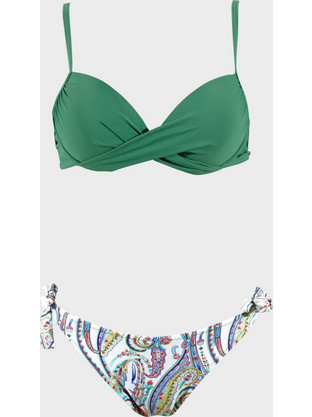 Gsecret Bikini Set με Ενίσχυση Πράσινο FH3110-22175