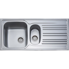 Donau 157DE Νεροχύτης Inox Αντιστρεφόμενος Σατινέ 100x50cm
