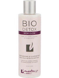 Mastic Spa Biodetox Wow Glow Shimmering Ενυδατική Lotion Σώματος 250ml