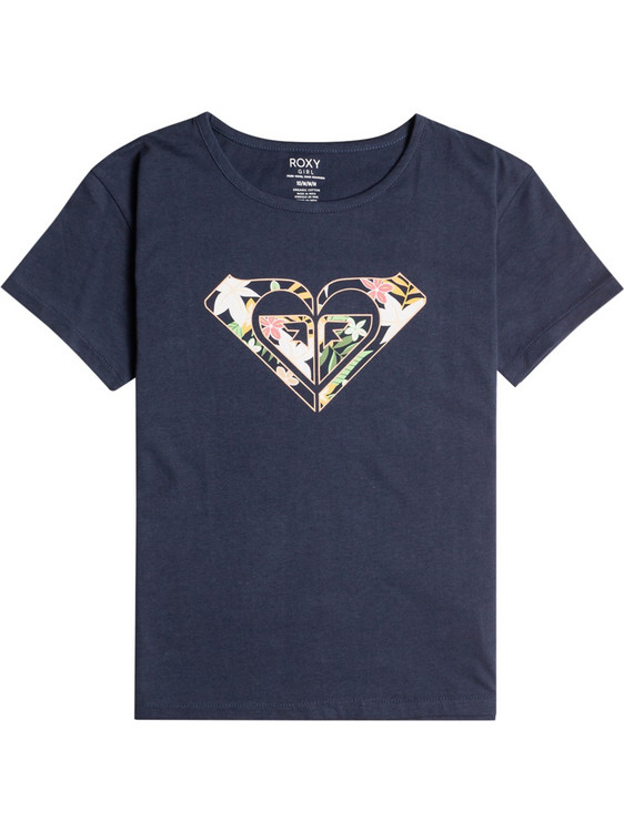 Roxy Παιδικό T-Shirt Κοντομάνικο Navy Μπλε ERGZT03954-BSP0
