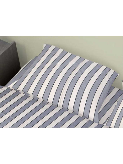 ΜΑΞΙΛΑΡΟΘΗΚΗ 50x70 (NAVY 158) - DIMCOL NAVY 158 / 100% ΒΑΜΒΑΚΟΣΑΤΕΝ