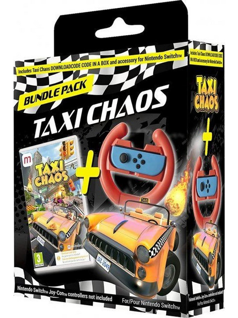 Taxi Chaos & Steering Wheel Bundle Key Nintendo Switch