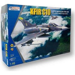 Kinetic Model Kits KFIR C10 Συναρμολογούμενο Πλαστικό Μοντέλο Αεροπλάνου 1:48