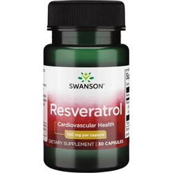 Swanson Resveratrol 100mg 30 Κάψουλες