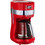 Morris Retro Series R20843CMR Προγραμματιζόμενη Καφετιέρα Φίλτρου 1100W Retro Red