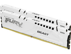 Kingston Fury Beast 64GB (2X32GB) DDR5 RAM 5600MHz C36 White