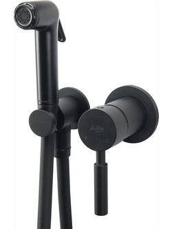 La Torre Flush Mix Επιτοίχιο Σετ Μπιντέ Black MattΚωδικός: 200-12211-400