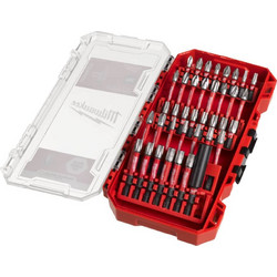 Milwaukee σετ 38τμχ shockwave μύτες & αντάπτορας 4932492009