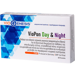 VioGenesis Viopon Day & Night 60 Ταμπλέτες