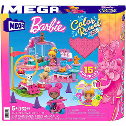 MEGA BARBIE COLOR REVEAL - ΠΑΙΧΝΙΔΙ ΚΑΙ ΜΠΑΝΙΟ ΜΕ ΤΑ ΖΩΑΚΙΑ 152 τεμ. (HHP89)