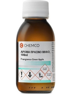Chemco Fragrance Green Apple Άρωμα Πράσινου Μήλου, 100ml