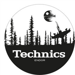 Magma Slipmat από Τσόχα Technics Endor (Ζεύγος) με Σχέδιο Κωδικός: M-212611
