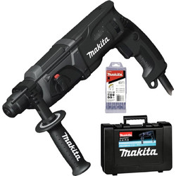 Makita HR2470BX40 Κρουστικό Περιστροφικό Κατεδαφιστικό Πιστολέτο Ρεύματος 780W με SDS Plus