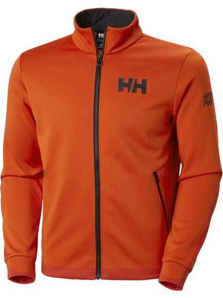 Helly Hansen HP Ανδρική Ζακέτα Fleece με Φερμουάρ Πορτοκαλί 34289-300