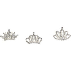 Ro Accessories Νυφικό χτενάκι μαλλιών Κορώνα 2.5/3 cm 30-0016