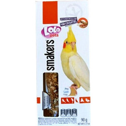 Lolo Pets Basic Smakers Cockatiel with Nuts 90gr