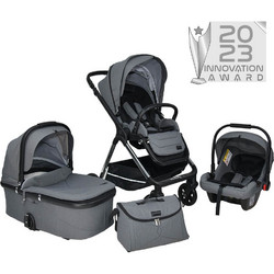Bebe Stars Nammas Καρότσι Μωρού 3 σε 1 Grey