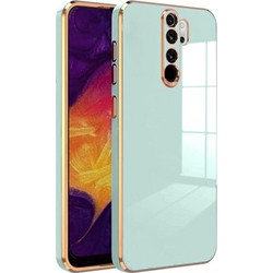 Bodycell Gold Plated - Θήκη Σιλικόνης Xiaomi Redmi Note 8 Pro - Mint Green (5206015070105)