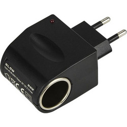 BLOW DM-96-843 Μετασχηματιστής 230V AC 12V DC 2.1Α με υποδοχή αναπτήρα