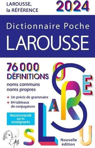 LAROUSSE DE POCHE 2024 - Larousse - Μαλακό εξώφυλλο