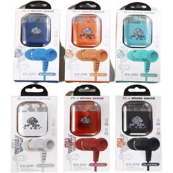 EV-220 Handsfree In-Ear 3.5mm Multicolor