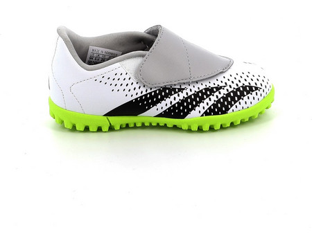 Adidas Predator Accuracy.4 TF IE9435 Παιδικά Ποδοσφαιρικά Παπούτσια με Σχάρα Λευκά Πράσινα