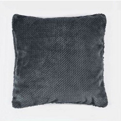 Rythmos Διακοσμητική Μαξιλαροθήκη Alvaro 50x50εκ. 111-406 Γκρι