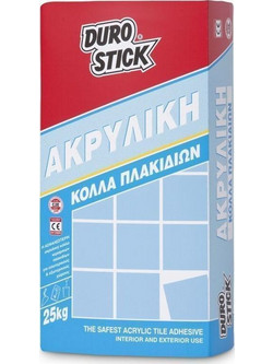 Ακρυλική κόλλα πλακιδίων Durostick 25 Kg