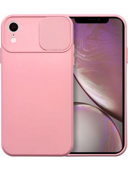 Θήκη κινητού Forcell Slide for iPhone XR Light Pink