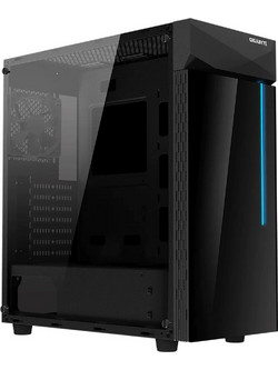 Gigabyte C200 Glass Gaming Midi Tower Κουτί Υπολογιστή RGB με Πλαϊνό Παράθυρο