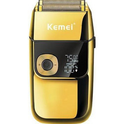 Kemei KM-2028 Gold Ξυριστική Μηχανή Προσώπου Επαναφορτιζόμενη