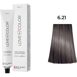 Dott. Solari Love Me+ Color 6.21 Ξανθό Σκούρο Ιριζέ Μόνιμη Βαφή Μαλλιών 100ml