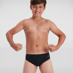 Speedo Eco Endurance+ Brief Αθλητικό Παιδικό Μαγιό Σλιπ για Αγόρι Μαύρο 813462-0001